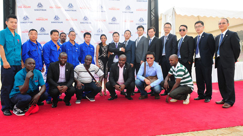 漢盛烏干達成功舉辦重汽產品推介會